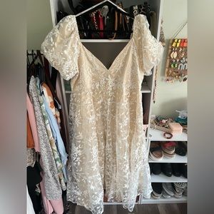 Arula White/Cream Bridal Dress